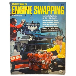 PETERSEN Hot Rod Complete Book of Engine Swapping Auto Service Paperback 1968 - Picture 1 of 7