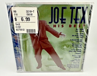 Joe Tex - His Best [ NEW CD, 1997 K-Tel Distribution ] * SEALED * - Image 1 of 4