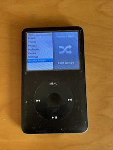 Apple iPod Classic 6ta Generación A1238 Negro 80GB MB147LL Probado Grado C - Imagen 1 de 10