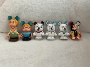 Disney Vinylmation - 101 Dalmatians- set of 6-Pre Owned - Picture 1 of 8