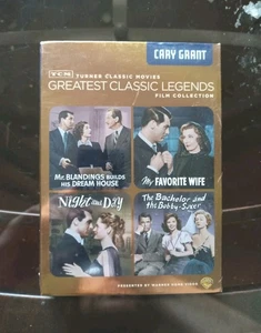 TCM Greatest Classic Legends Film Collection: Cary Grant (DVD, 2012) NEW w/ Slip - Foto 1 di 4