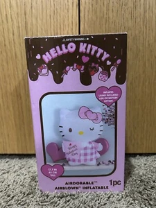 Hello Kitty Valentines Airdorable Airblown Inflatable 17.7in Decoration Pink NWT - Picture 1 of 4