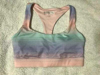Forever 21 Sports Bra Bright Multicolor Women's Size S - Image 1 of 4