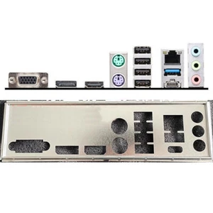 Für MSI PRO B760M-P DDR4 Mainboard IO Shield I/O Shield Backplate - Bild 1 von 3