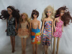 3 Barbie Puppen 2 Mädchen 1 Mann 1 schöne Patsy 1 markenlose 12 Zoll Figuren 
