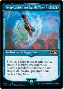 MTG Magic M21 - Teferi's Ageless Insight/Perspicacité ss âge, Showcase French/VF - Picture 1 of 1