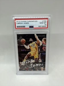 2019-20 Panini Chronicles Luminance #162 LeBron James Lakers PSA 10 EDELSTEINE NEUWERTIG - Bild 1 von 2