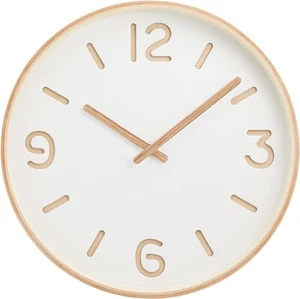 Orologio da parete Lemnos Thomson Paper NY18-15 WH bianco analogico Giappone - Foto 1 di 5