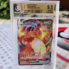 Pokémon TCG Charizard VMAX 020/189 Darkness Ablaze Beckett Gem Mint 9.5