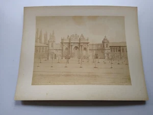 Großformatiges Fototor zum Dolmabache-Palast, Konstantinopel, 19. Jh. - Bild 1 von 3