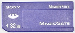 Sony Magic Gate Memory Stick 32MB Camera Memory Card - Picture 1 of 2