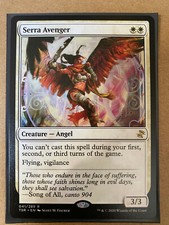 Serra Avenger RARE MTG Time Spiral Remastered TSR Magic Gathering * NEW *