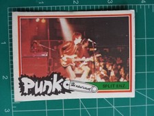 1977 Monty gum PUNK ROCK THE NEW WAVE MUSIC CARD THE SPLIT ENZ GROUP BAND error