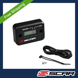 MOTORE MISURATORE ORE MOTOCROSS MX SX ENDURO QUAD MOTO JET SKI CICATRICE RACING - Foto 1 di 1
