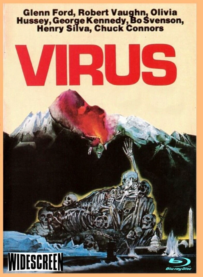 VIRUS  Blu-Ray 1980 Sci-Fi  Glenn Ford  Chuck Conners  George Kennedy Bo Svenson - Image 1 of 1