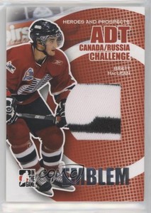 2008-09 ITG Heroes and Prospects Silver Emblem /19 Brett MacLean #CRE-08