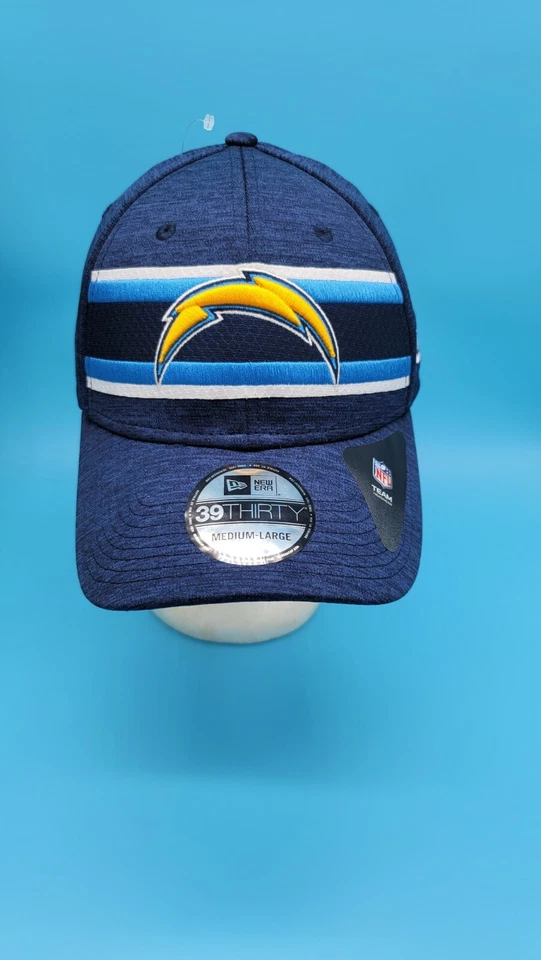 Los Angeles Chargers Era 39thirty Stretch Fit Hat Medium Large Fitted