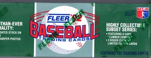 1992 FLEER BASEBALL COMPLETE FACTORY SEALED SET 732 CARDS LUMBER COMPANY CLEMENS - Picture 1 of 2