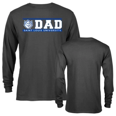 Saint Louis University Billikens Dad Father Logo Tee Long Sleeve T-Shirt - Image 1 of 4