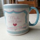 🌴 Gisela Graham Pottery Mug - Made with Love - Handcrafted for You