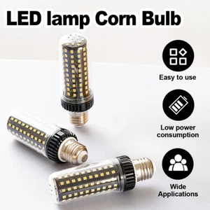 Led Lamp Corn Bulb 20w 30w Pc Shell Lights Lamps 110v 220v No Flicker Cool Warm - Picture 1 of 11
