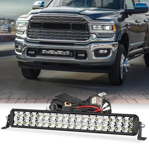 20" LED Bumper Light Bar Driving FOG Lamp Kit 22" for 2019-2024 Ram 1500 Pickup - Picture 1 of 14