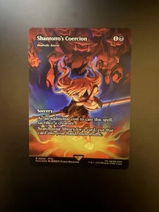 MTG Final Fantasy English Shantotto's Coercion Showcase 0034 Foil - Picture 1 of 2