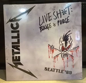 Metallica Live Shit Binge & Purge Seattle ‘89 3 LP Box Set Vinyl Record SEALED! - Picture 1 of 6