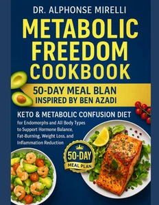 Libro de cocina Metabolic Freedom: plan de comidas de 50 días inspirado en Ben Azadi - Keto y Meta - Imagen 1 de 2