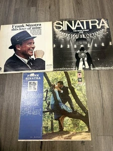 FRANK SINATRA VINYL LP’S LOT OF 3 THE MAIN EVENT VERY GOOD CONDITION - Picture 1 of 1