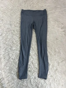 Athleta Damen grau Fischgrät Rüschen Leggings Activewear Größe Large lang - Bild 1 von 14
