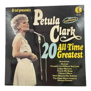 Petula Clark - 20 All Time Greatest Hits Vinyl LP K-Tel 1976 - Picture 1 of 4