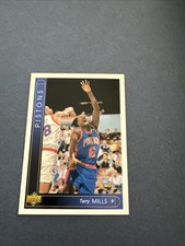 Terry Mills 1993-94 Upper Deck NBA Basketball Trading Card #110
