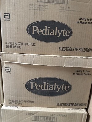 Pedialyte Advanced Cherry Punch Electrolyte Solution, 33.8oz Pack of 8 - Image 1 of 4