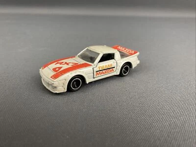 Tomy Tomica Japan #74 Mazda Savanna Racing RX-7 Loose 1/60 Diecast White - Image 1 of 4