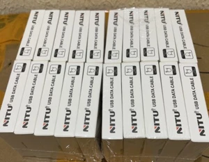 ⭐⭐⭐20X Lote al por mayor Cable USB Cargador Sincronización de datos 8 pines para iPhone 7 X 11 12 13 - Imagen 1 de 1