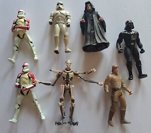 Star Wars Darth Vader 1996 Loose Action Figure + 6 Figures ***Lot Of 7***