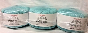 Premier Yarn Bamboo Select Luxury Merino Blend 3 Pack “Ocean” - Picture 1 of 2