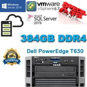 Dell PowerEdge T630 Tower Server Xeon E5-2680v4 256GB 512GB DDR4 1.92TB SSD FAST - Picture 1 of 23