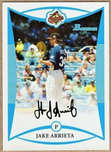 JAKE ARRIETA - 2008 BOWMAN DRAFT PROSPECTS RC - Picture 1 of 2