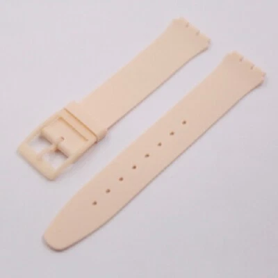 Correa pulsera correa de silicona de goma ultra delgada de alta cantidad se adapta a RELOJ PIEL SFK 16mm Foto 1 de 4