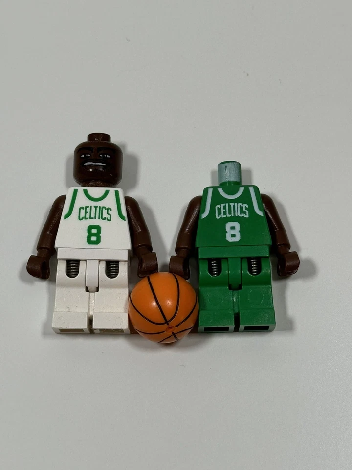 LEGO Baloncesto Deportivo - Raro - NBA Antoine Walker, Boston Celtics #8 Excelente Foto 1 de 4