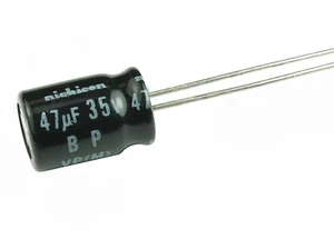 5 Stück Nichicon VP 47uF 35V unpolarisierter radialer Elektrolytkondensator BP NP - Bild 1 von 2