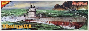 Vintage Nichimo Motorized WWII German U-Boat U-107 Wolf Pack 1/200 Scale Model - Picture 1 of 5
