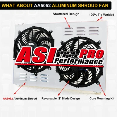 Shroud+Electric Fan+Relay For 1973-1986 Chevy GMC C/K C10 20 30 K10 Caprice US - Imagem 1 de 4