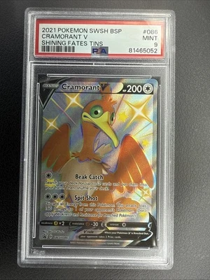 Cramorant V SWSH086 SWSH: Sword & Shield Promo Cards Holo PSA 9 - Image 1 of 2