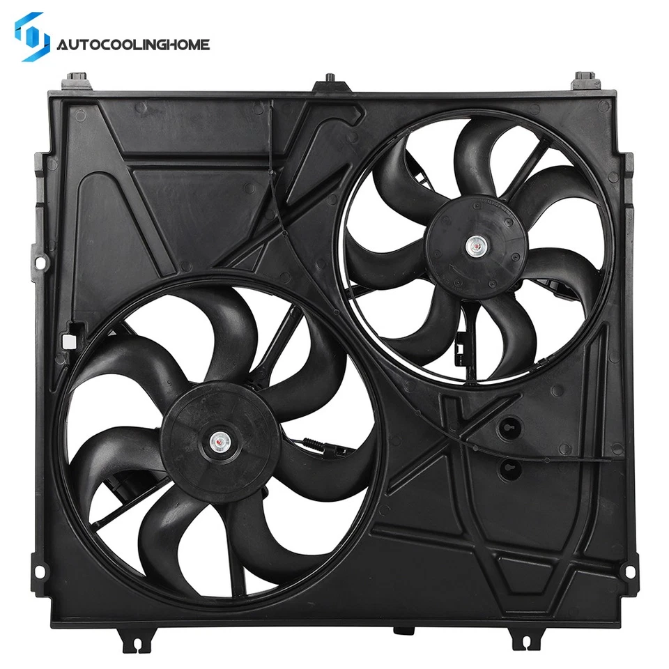 Conjunto de ventilador de refrigeración radiador eléctrico 253803E600 para Kia Sorento 2003-05 2006 Foto 1 de 4