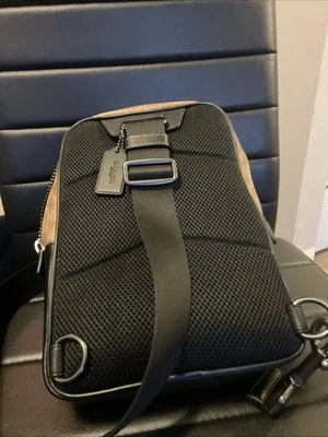 Bandolera Coach marrón Foto 1 de 4