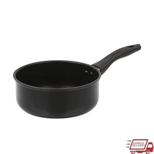 Non-Stick Aluminum Saucepan 2qt Cool Touch Handle Dishwasher Safe Fast Heating - Picture 1 of 8
