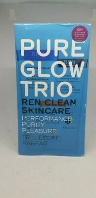 Ren Pure Glow Trio-limpiador, máscara y vit C Nuevo en caja Foto 1 de 4